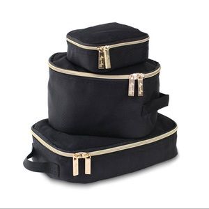 Black & Gold Pack Like A Boss Diaper Bag Cubes